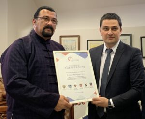 Steven Seagal ambasciatore Golden Ring del Regno di Bosporan